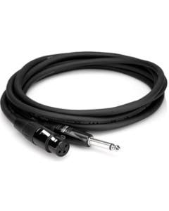 Hosa HMIC-000HZ Pro Microphone Cable XLR3F to 1/4" TS