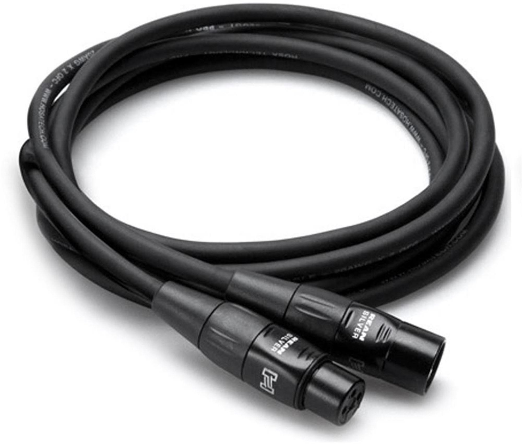 Hosa HMIC030 Pro Microphone Cable REAN XLR3F to XLRM 30 Foot