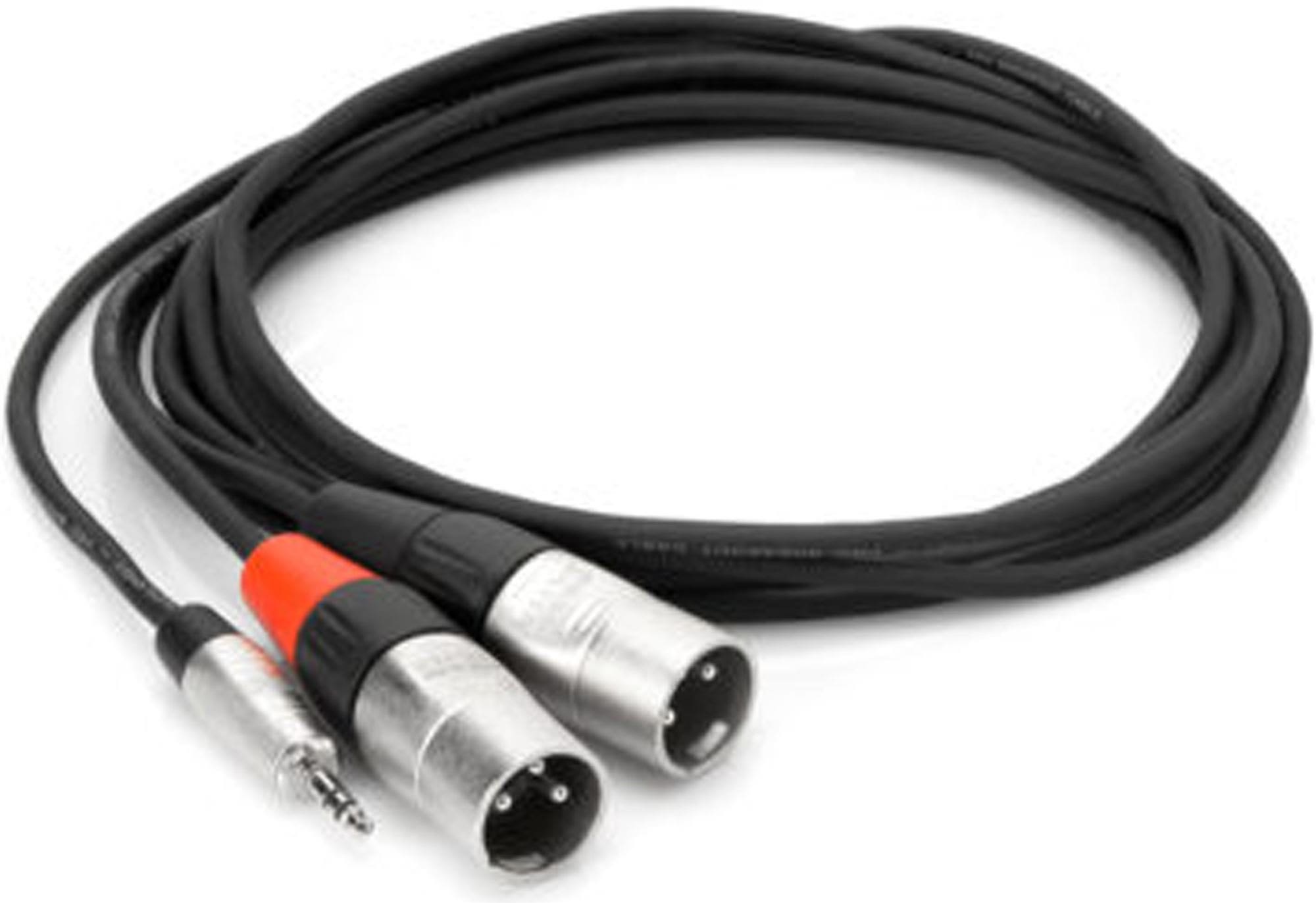 Hosa HMX-015Y Pro Stereo Breakout 3.5mm TRS to Dual XLR3M