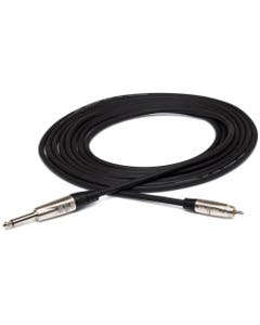 Hosa HPR-005 Pro Unbalanced Interconnect REAN 1/4" TS to RCA