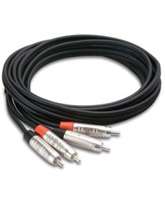 Hosa HRR-100X2 Pro Stereo Interconnect Dual REAN RCA to Same