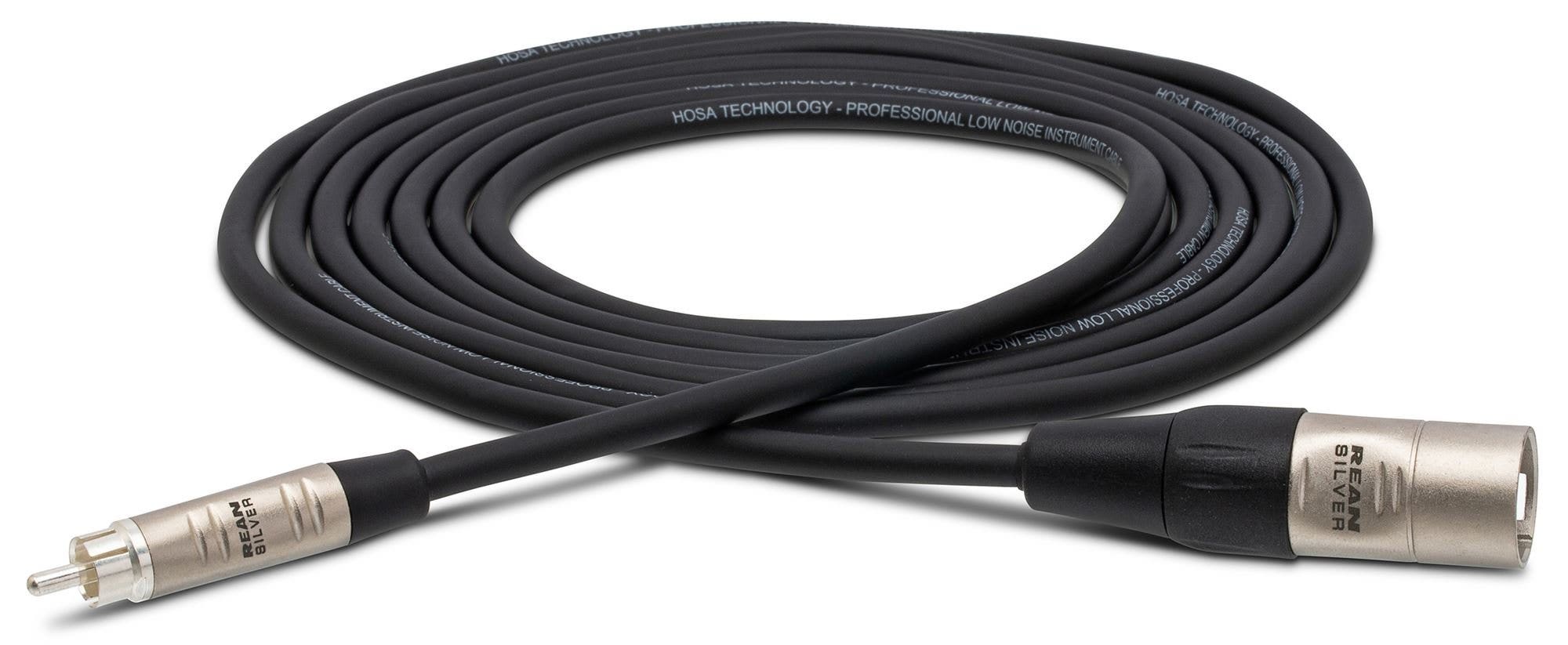 Hosa HRX-015 Pro Unbalanced Interconnect REAN RCA to XLR3M