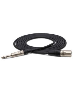 Hosa HSX-050 Pro Balanced Interconnect REAN 1/4 In TRS to XLR3M Cables