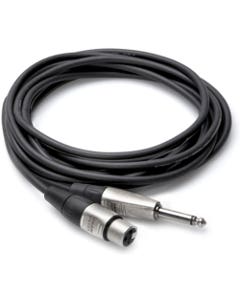 Hosa HXP-005 Pro unbalanced Interconnect REAN XLR3F to 1/4" TS