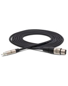 Hosa HXR-010 Pro Unbalanced Interconnect XLR3F to RCA Cable