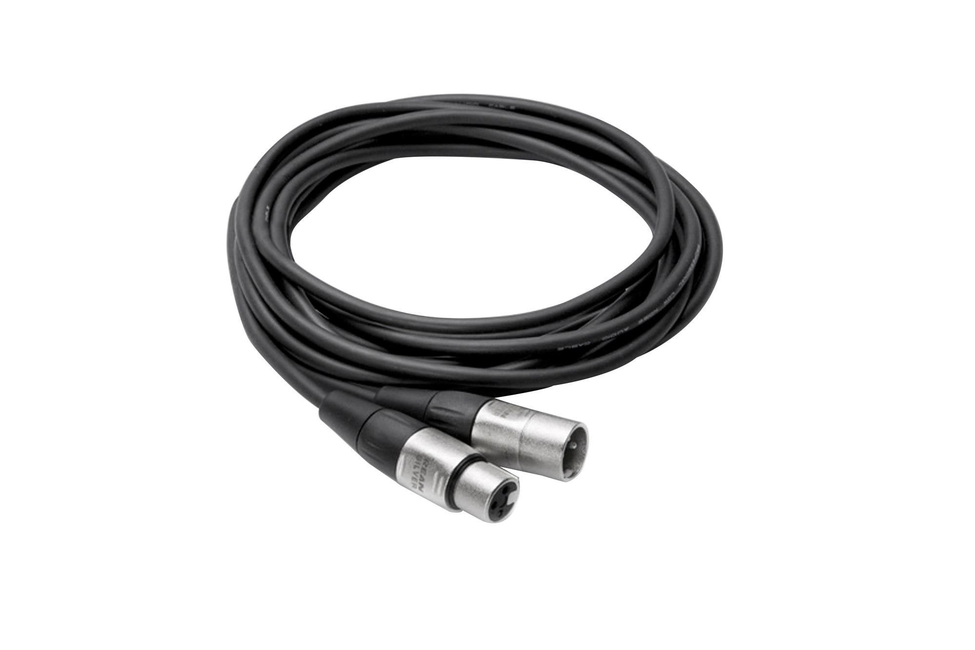 Hosa HXX020 Pro Balanced Interconnect REAN XLR3F to XLR3M Cable