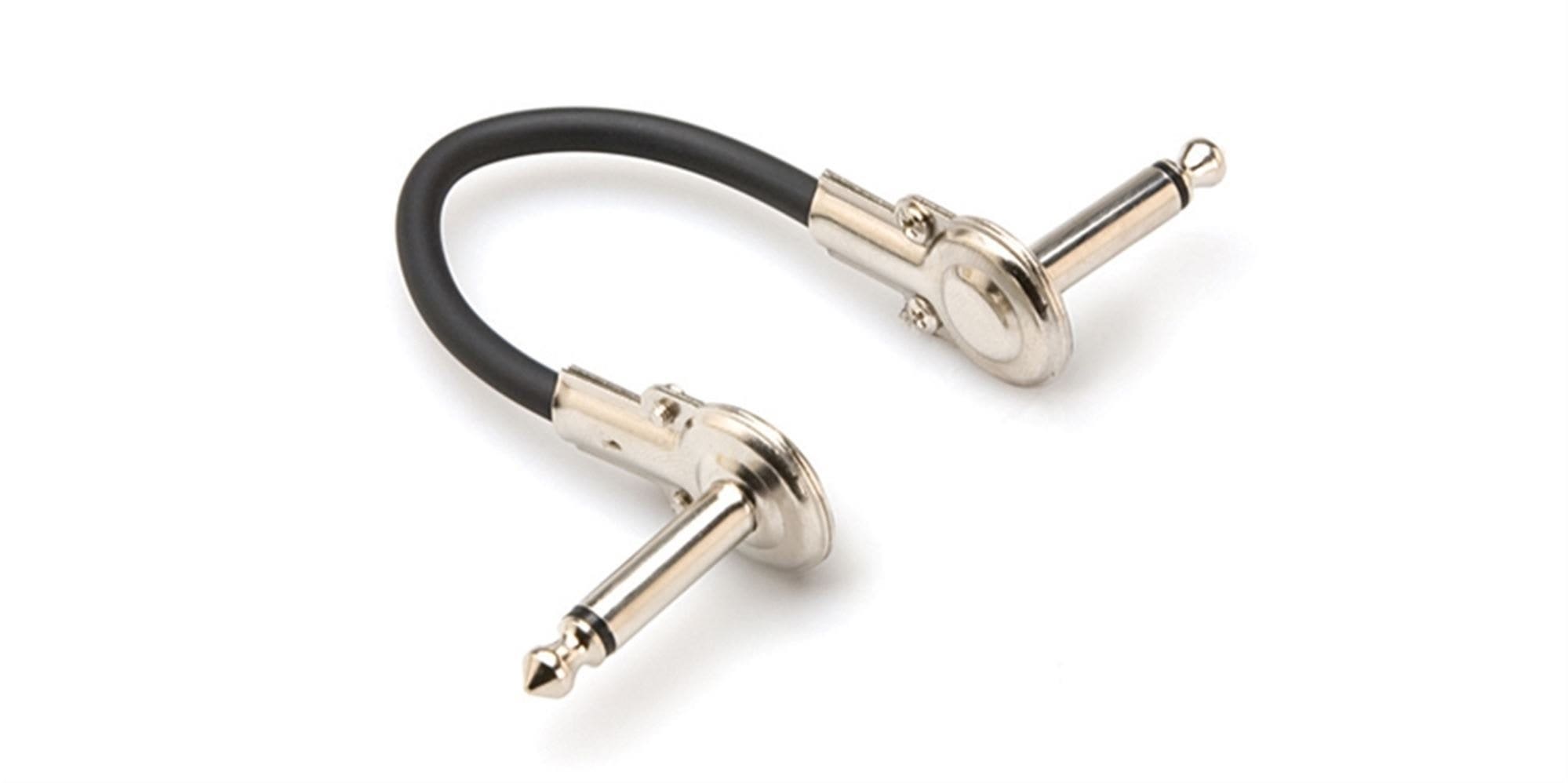 Hosa IRG103 Guitar Patch Cable Low Profile Right Angle to 3 Foot