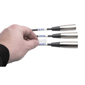 Hosa LBL466 LabelACable Cable Labels 60 Pieces