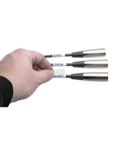 Hosa LBL466 LabelACable Cable Labels 60 Pieces