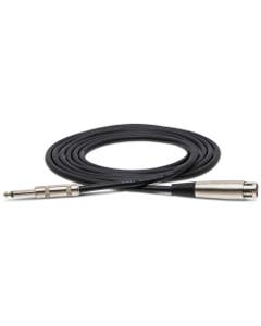 Hosa MCH-105 Microphone Cable XLRF to 1/4" TS
