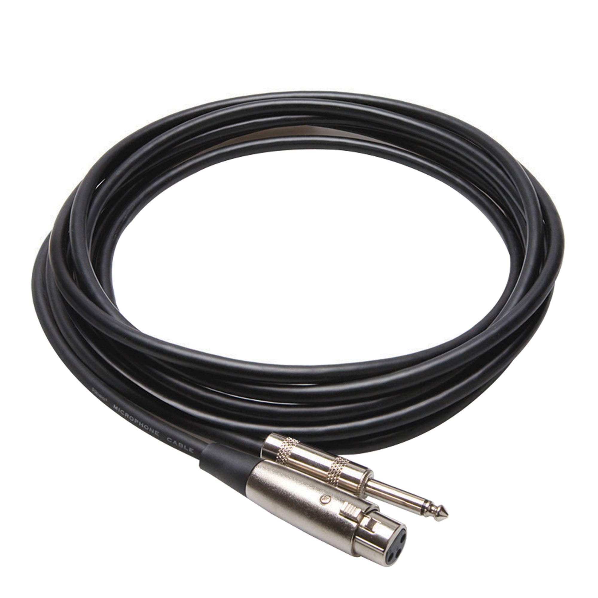 Hosa MCH110 Microphone Cable XLR3F to 1/4 Inch TS 10 Foot
