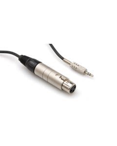 Hosa MIT156 Impedance Transformer XLR3F to 3.5 mm TRS