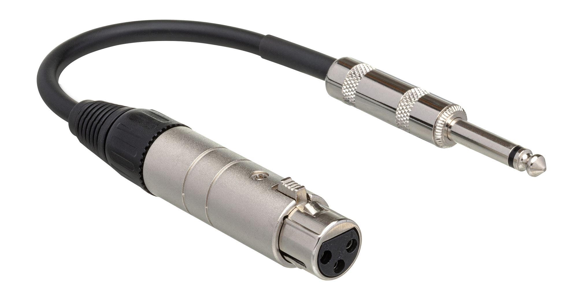 Hosa MIT176 Impedance Transformer XLR3F to 1/4 Inch TS