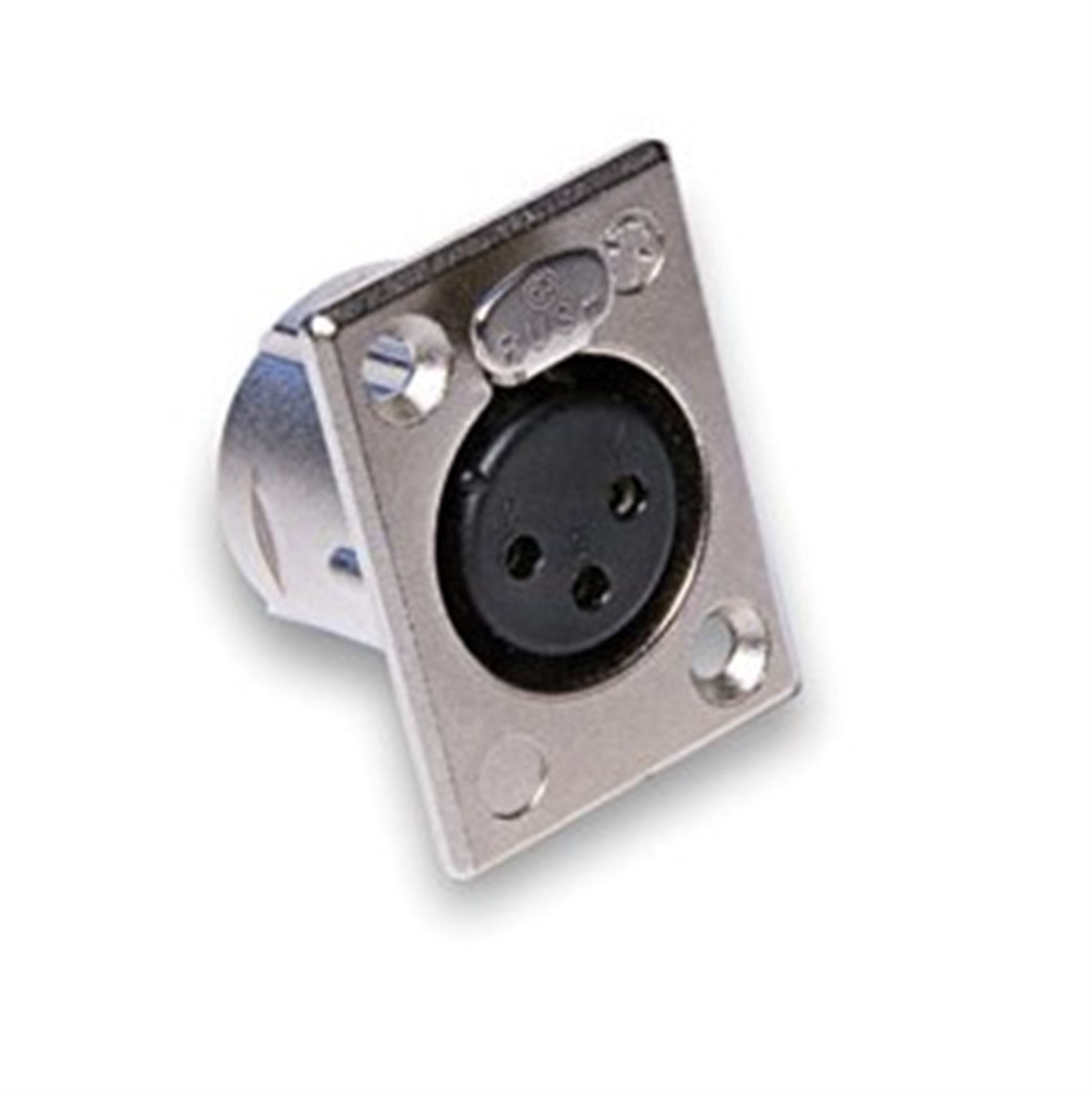 Neutrik NC3FP1 XLRF Connector with Silver Contacts