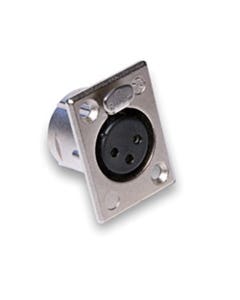 Neutrik NC3FP1 XLRF Connector with Silver Contacts