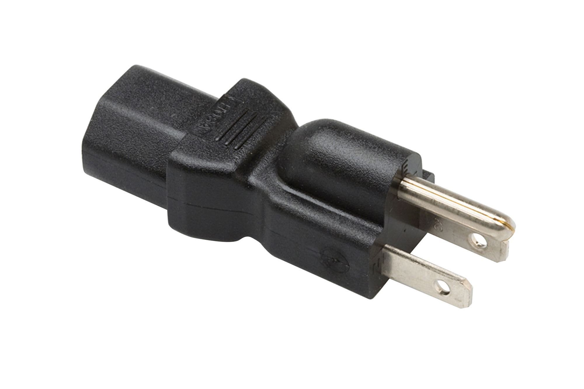 Hosa PWA421 Power Adapter IEC C13 to NEMA 5-15P