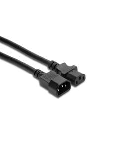 Hosa PWL401.5 Power Extension Cord IEC C14 to IEC C13 1.5 Foot