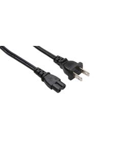 Hosa PWP-426 Power Cord IEC C7 to NEMA 1-15P 8 Foot