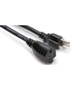 Hosa PWX-401.5 1 1/2 foot Power Extension Cord