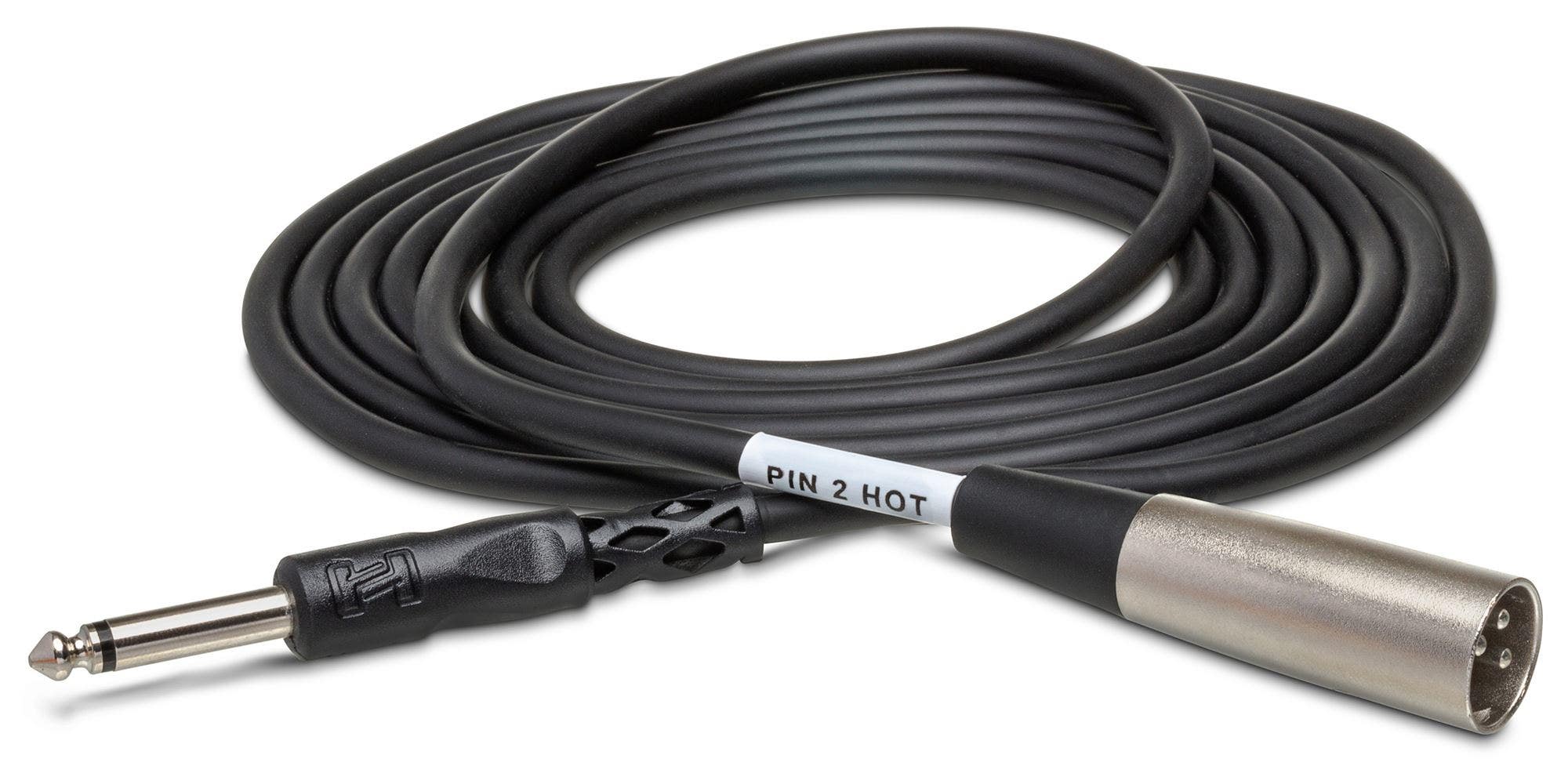 Hosa PXM-120 Unbalanced Interconnect 1/4" TS to XLR3M 20'