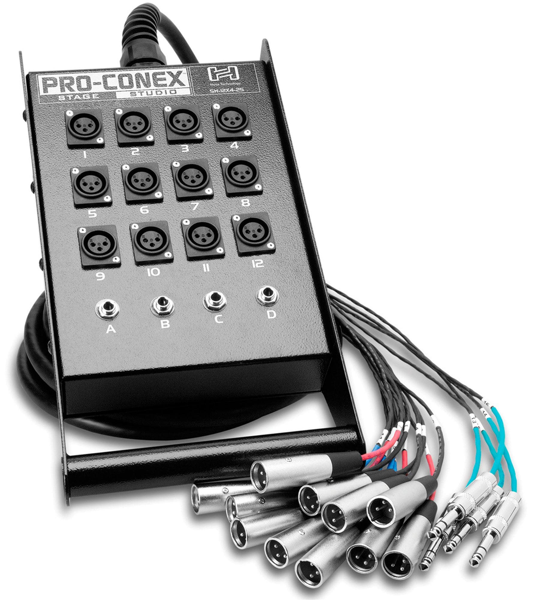 Hosa SH12X450 Pro Conex Stage Box Audio Snake