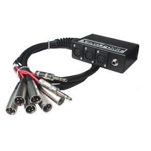 Hosa SH6X230 ProConex Little Bro' Sub Snake 6 x 2 30 Foot