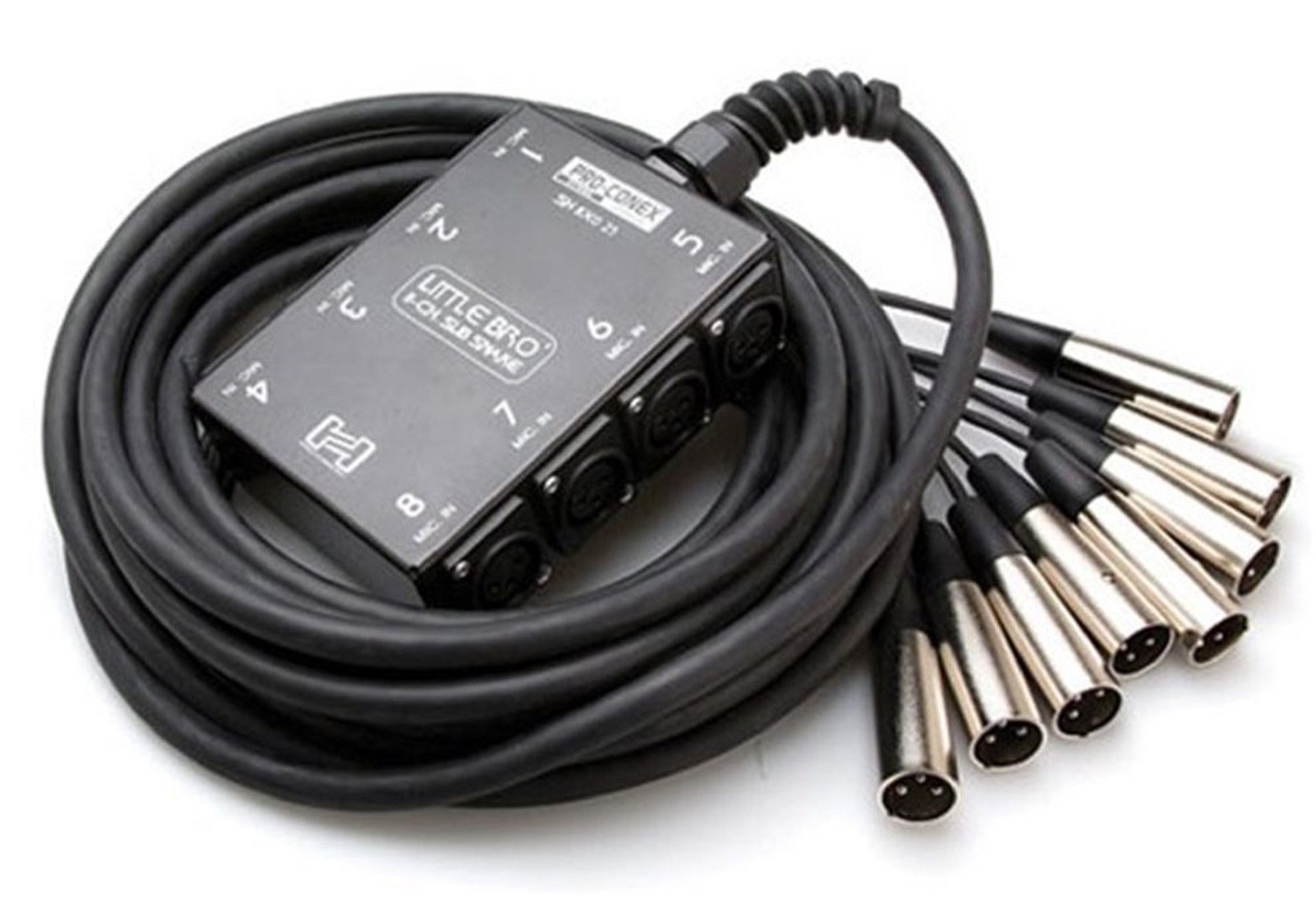 Hosa SH8X050 ProConex Little Bro' Sub Snake 50 Foot