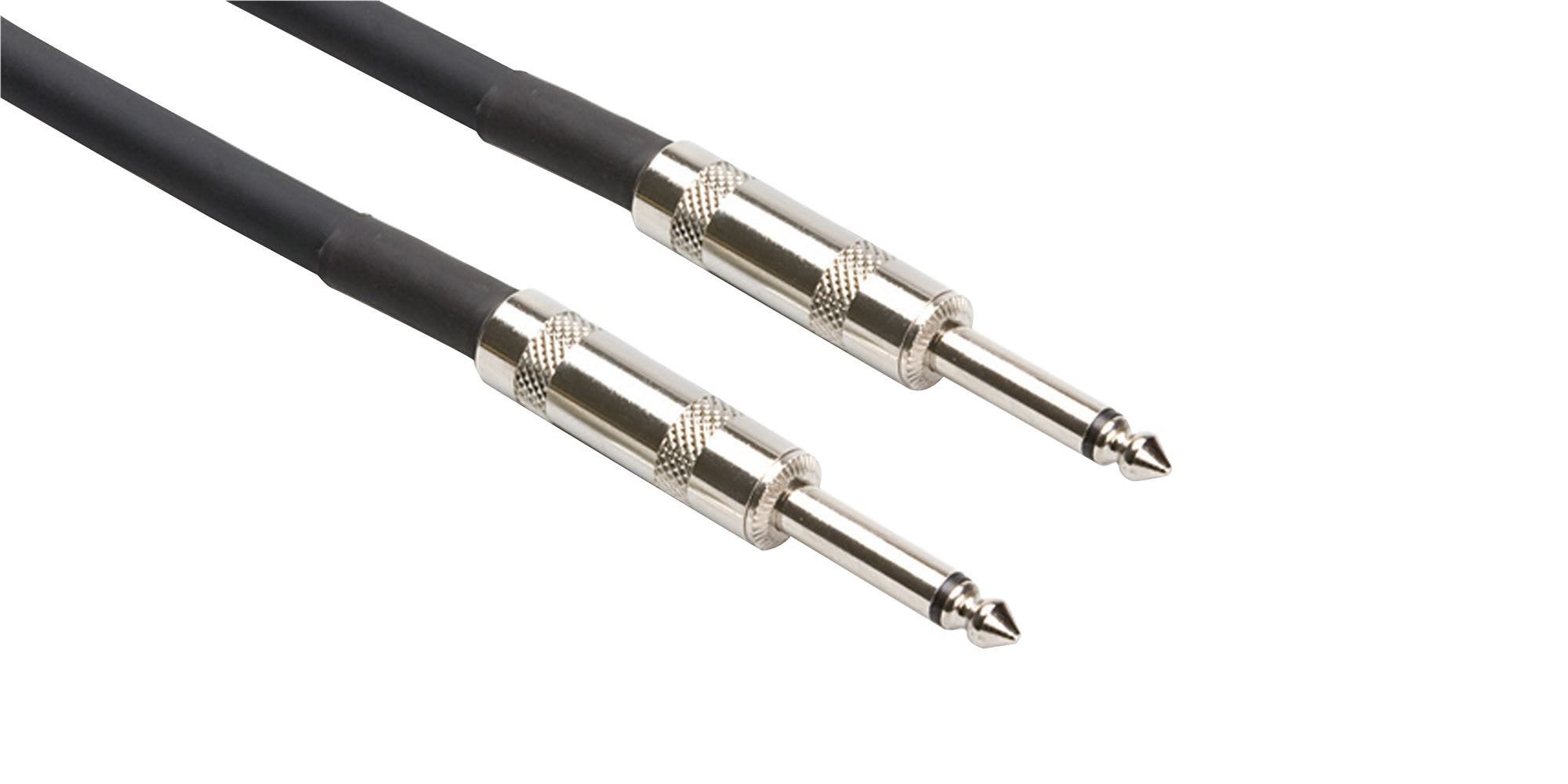Hosa SKJ-605 Speaker Cable 1/4" TS to Same 5 Foot