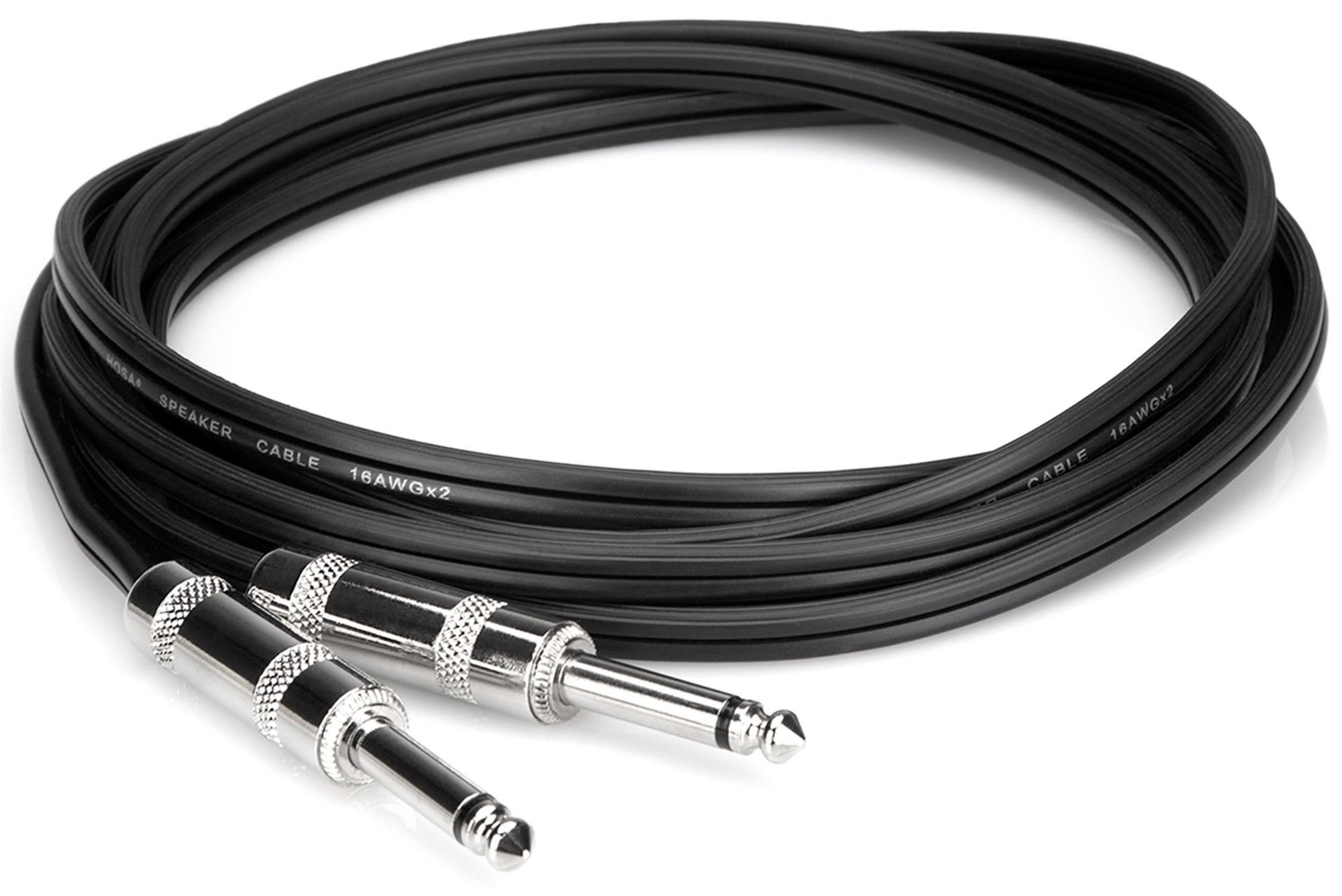 Hosa SKZ-625 Speaker Cable 1/4" TS to Same