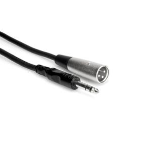 Hosa STX 120M Balanced Interconnect XLR3M to 1/4' TRS 20 Foot