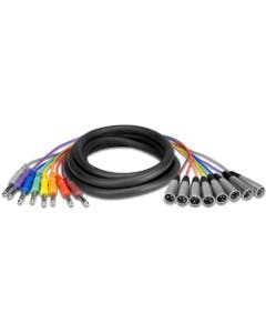 Hosa STX-803M Balanced Snake 1/4" TRS to XLR3M