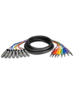 Hosa STX-804F Balanced Snake XLR3F to 1/4 Inch TRS