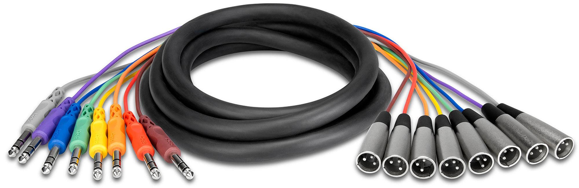 Hosa STX-802M Balanced Snake 1/4" TRS to XLR3M