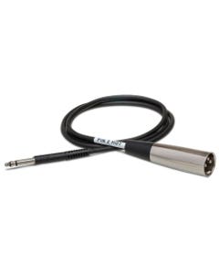 Hosa TTX-103M Balanced Interconnect Cable TRS to XLR3M