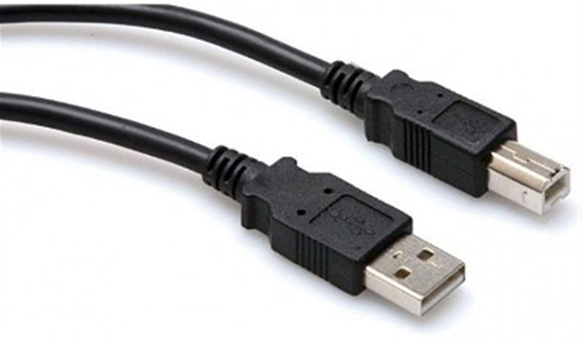 Hosa USB205AB High Speed USB Cable Type A to Type B 5 Foot