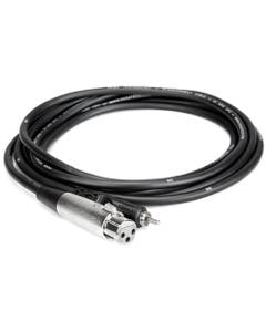 Hosa XRF-103 Unbalanced Interconnect Cable XLR3F to RCA 3 Foot