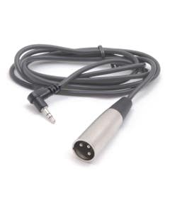 Hosa XVM105M Camcorder Mic Cable XLR3M to Right Angle Mini TRS 5 Foot