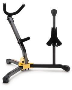 Hercules DS533BB Alto/Tenor and Soprano Saxophone Stand with Bag