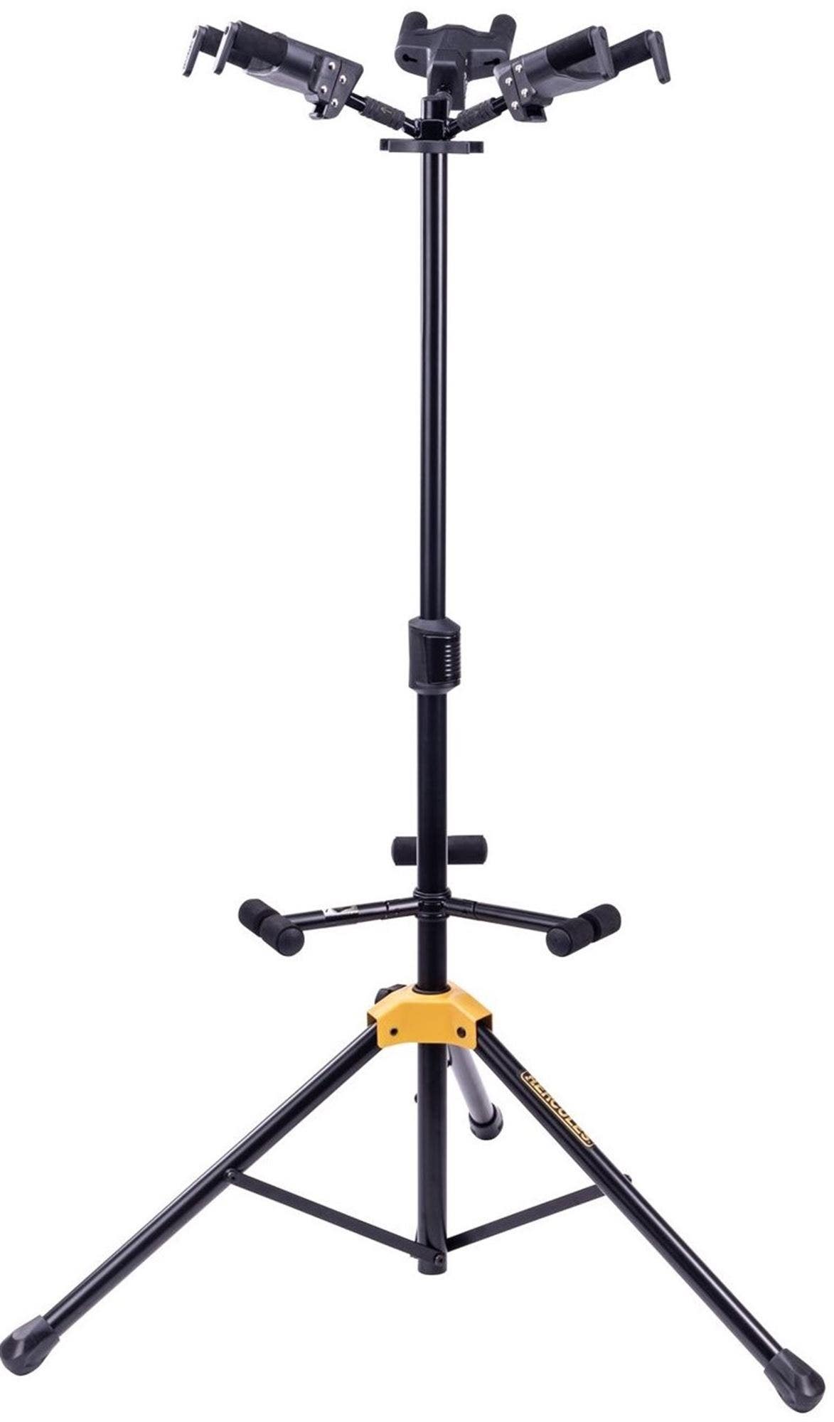 Hercules GS432BPLUS Auto Grip System Triple Guitar Stand