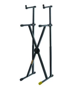 Hercules KS210B EZ-Lok Double Tier X Stand