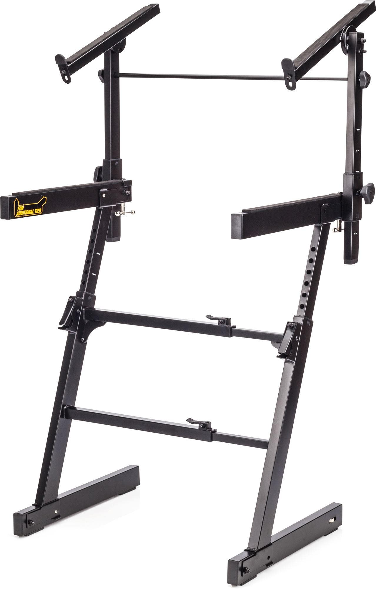 Hercules KS410B Auto Lock Double Tier Z Keyboard Stand