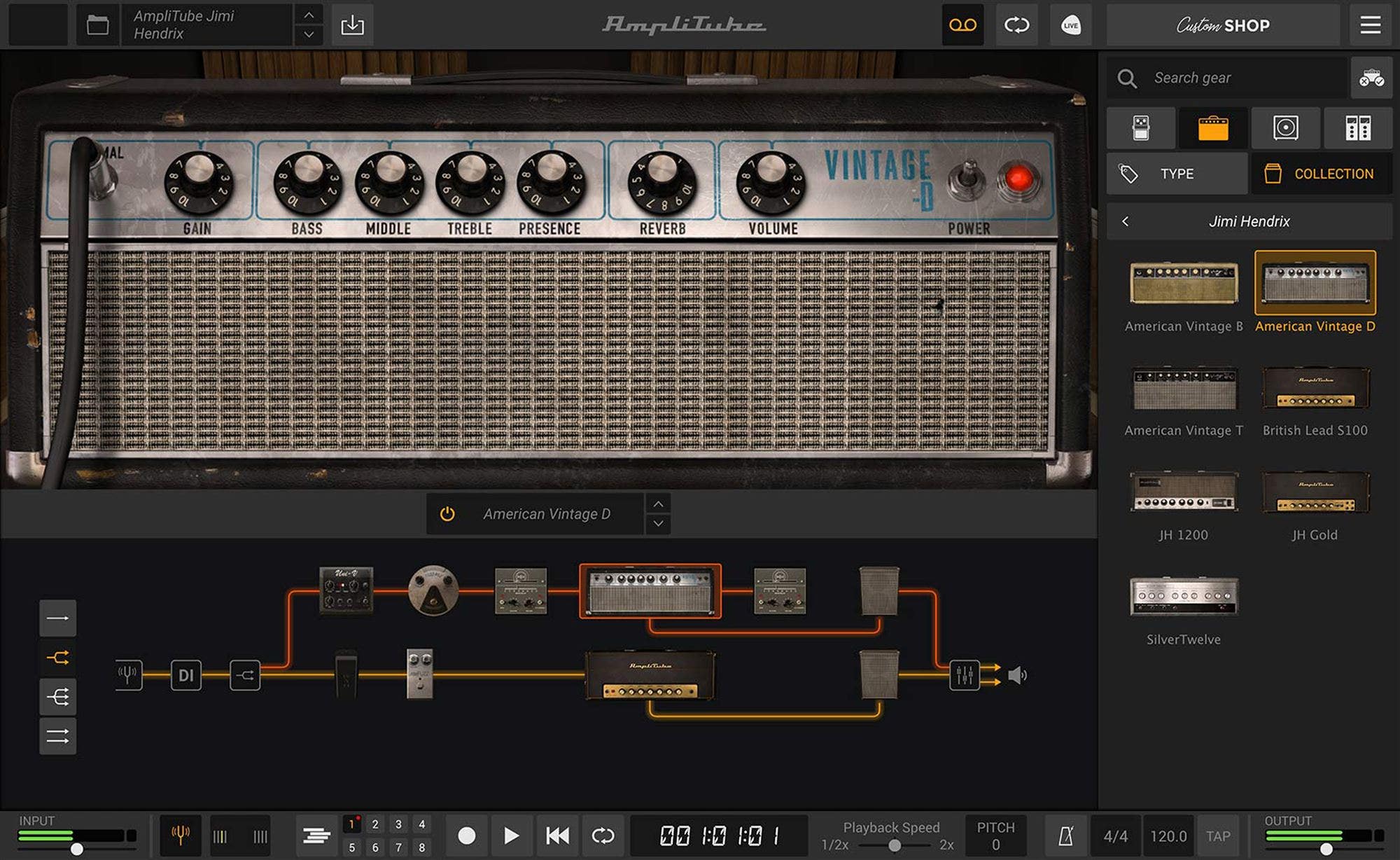 IK Multimedia AmpliTube Jimi Hendrix Anniversary Collection - Download