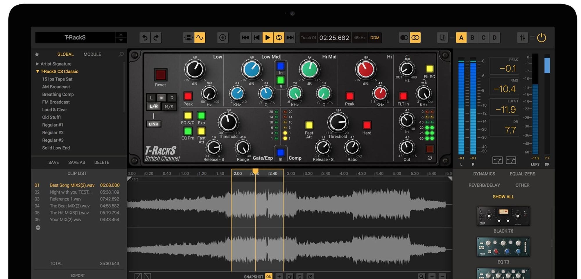 IK Multimedia T-Racks British Channel - Download