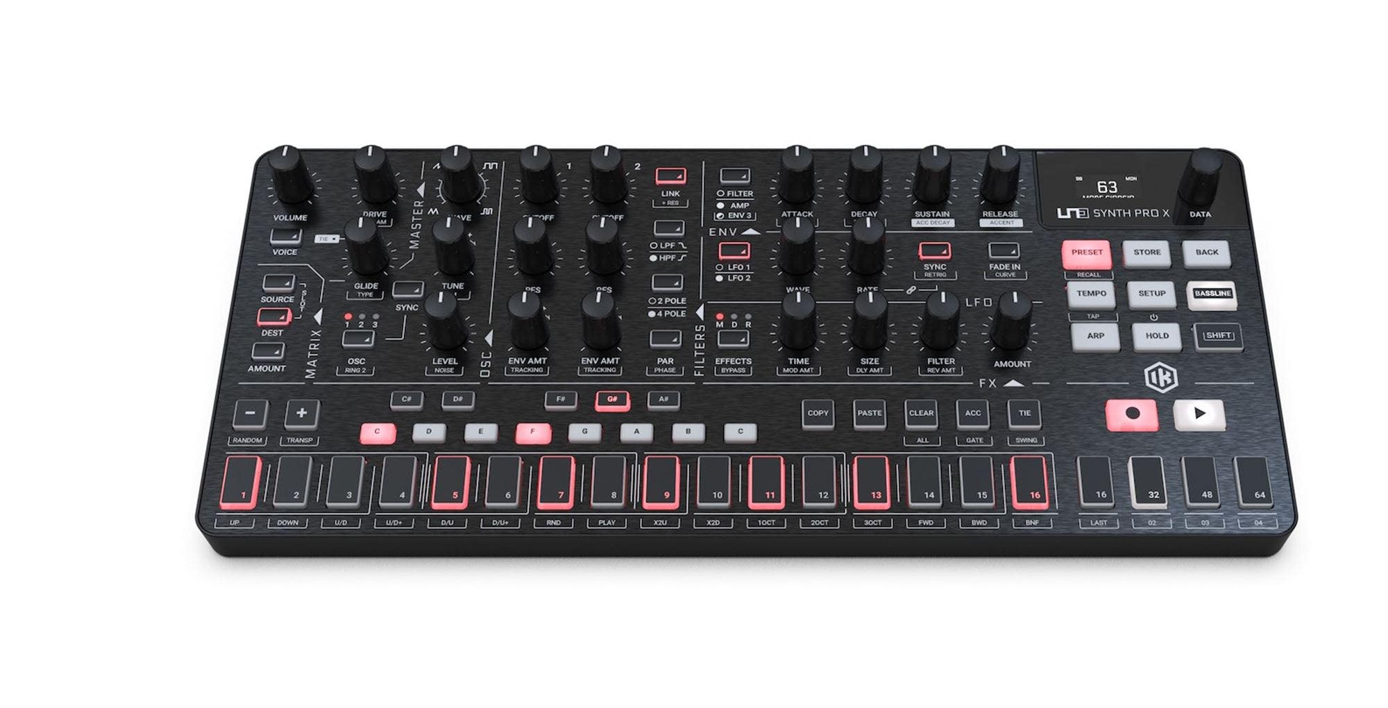 IK Multimedia UNO Synth PRO X Desktop Analog Synthesizer