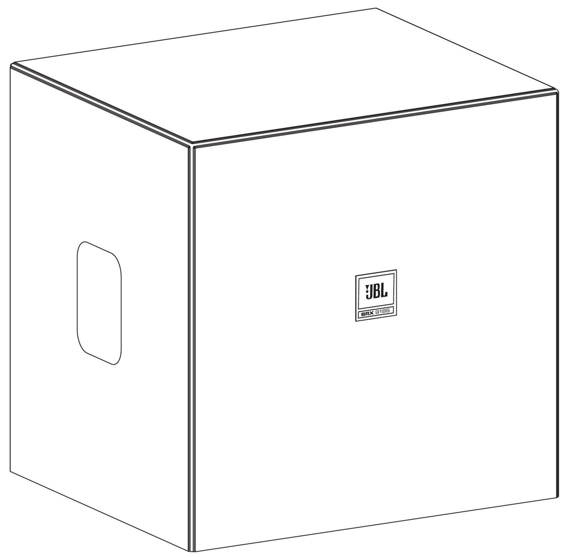 JBL SRX918S CVR Soft Cover For Single SRX918S