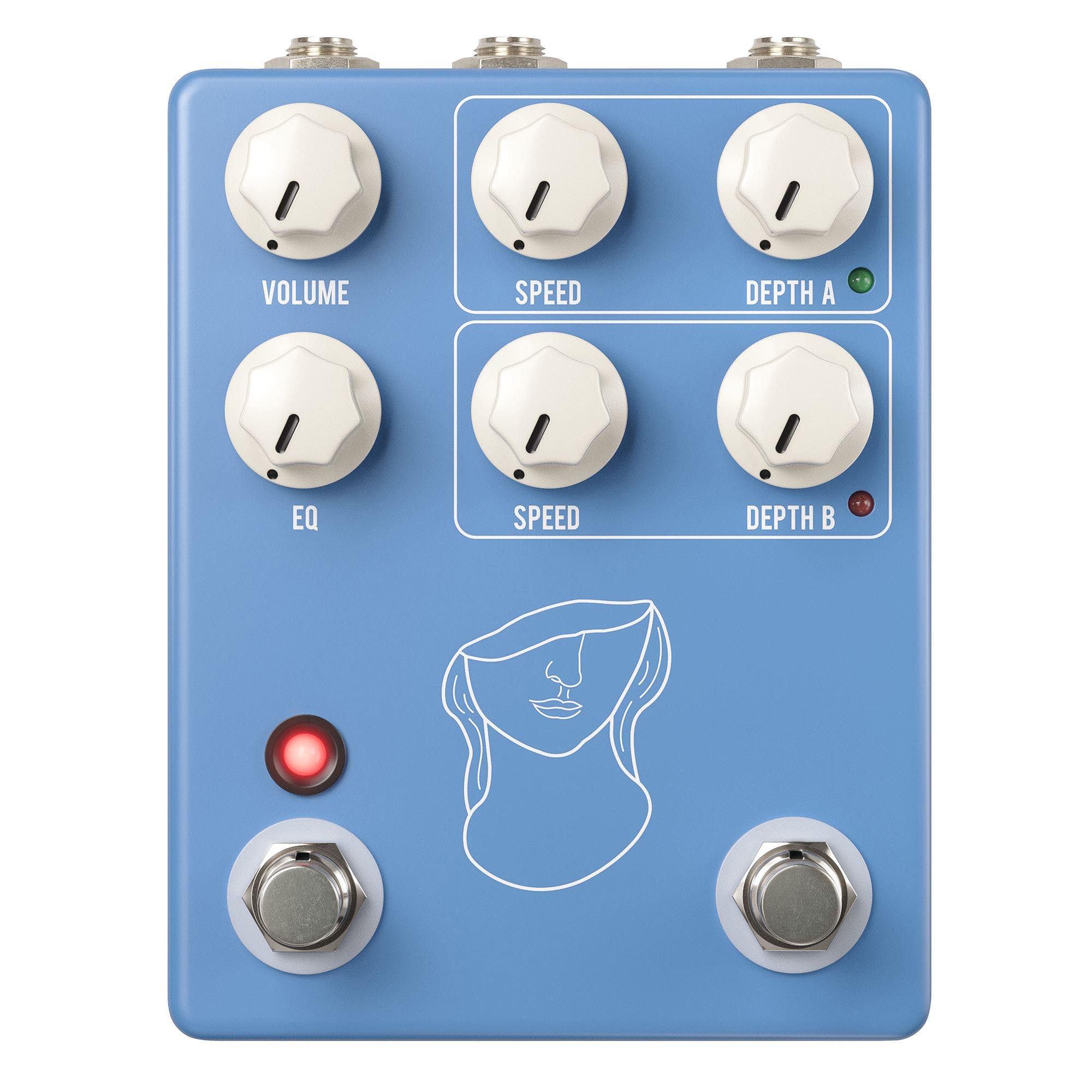 JHS Madison Cunningham Artificial Blonde 2 Speed Vibrato Pedal