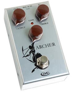 J Rockett Audio Designs Archer Tour Series Overdrive Pedal