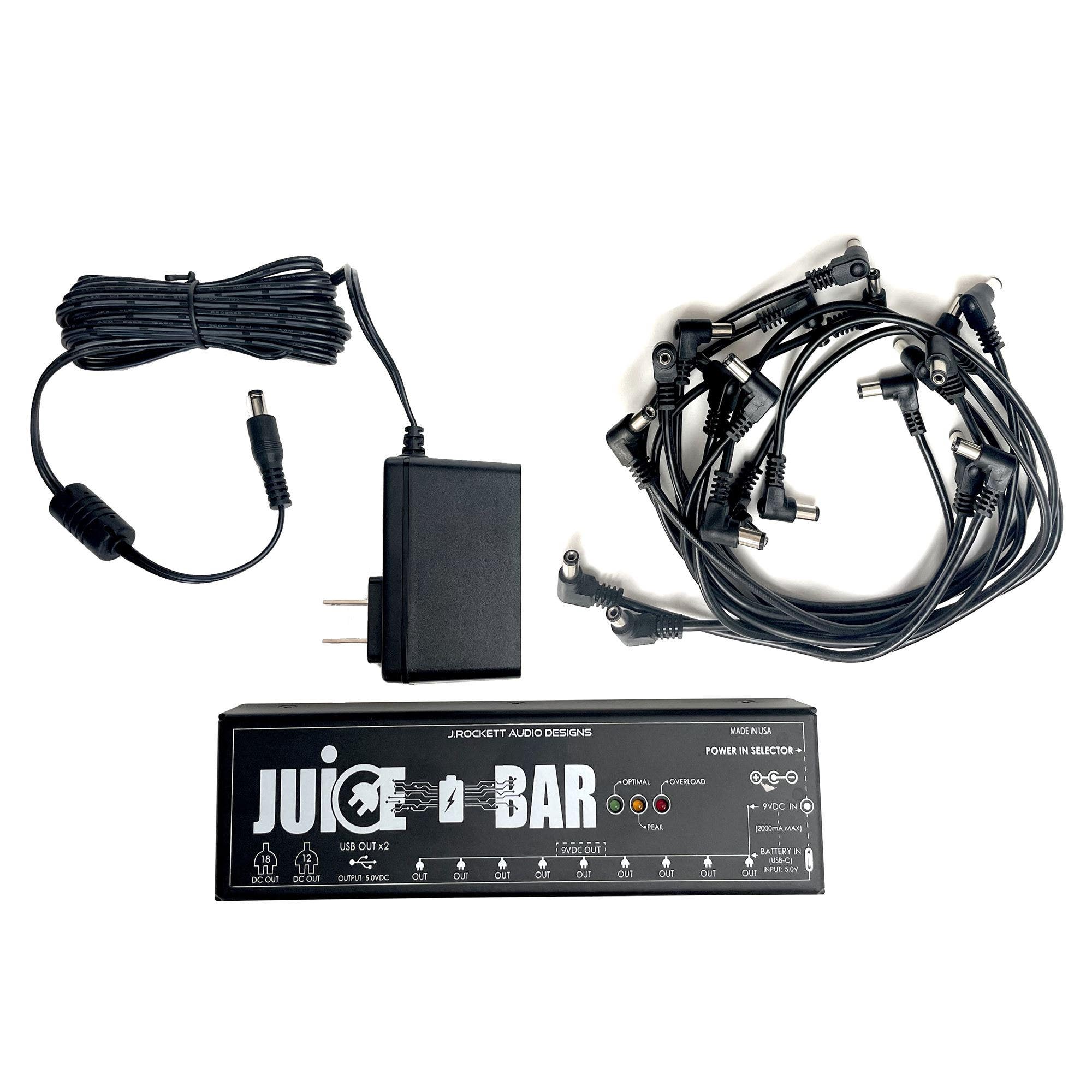 J Rockett Audio Devices Juice Bar Bundle with Cables