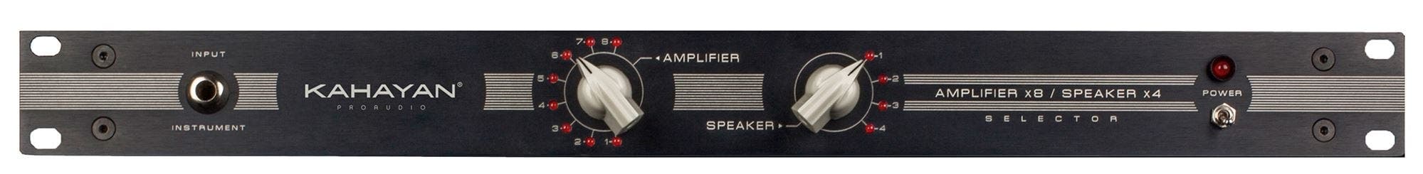 Kahayan 8x4 8 Amplifier And 4 Guitar Speaker Manual Selector Switch