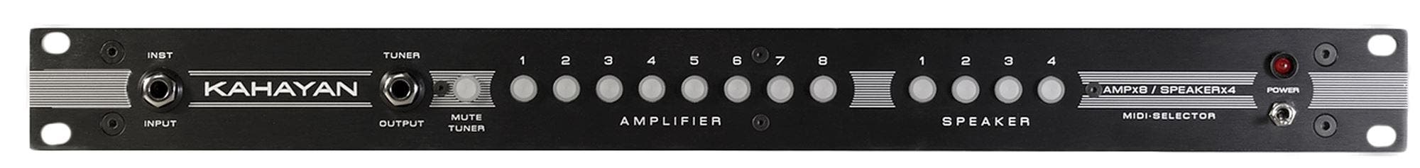 Kahayan MIDI 8x4 8 Amplifier And 4 Guitar Speaker Selector Switch